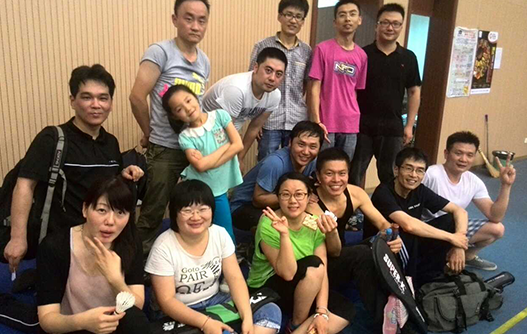 Post-Badminton Match​